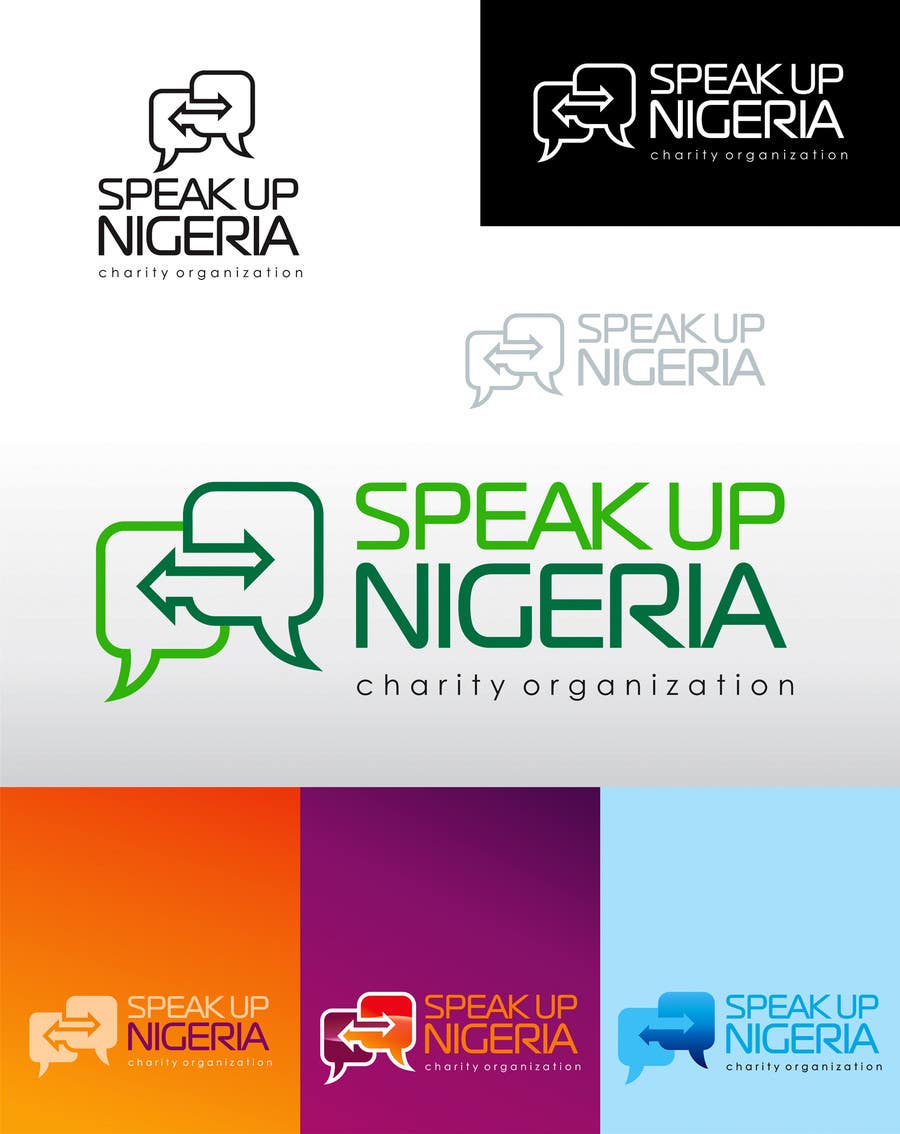 Penyertaan Peraduan #150 untuk                                                 Design a Logo for Speak up Nigeria,
                                            