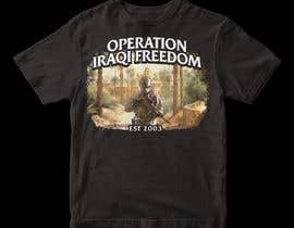 Nro 58 kilpailuun Operation Iraqi Freedom Shirt Design käyttäjältä GMExodia