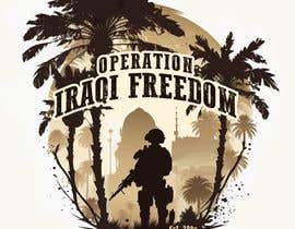 Nro 52 kilpailuun Operation Iraqi Freedom Shirt Design käyttäjältä andrejstojanovsk