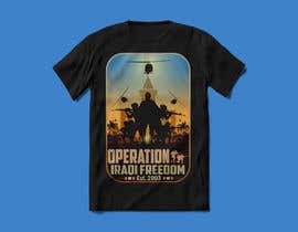 Nro 61 kilpailuun Operation Iraqi Freedom Shirt Design käyttäjältä designerdasjoy