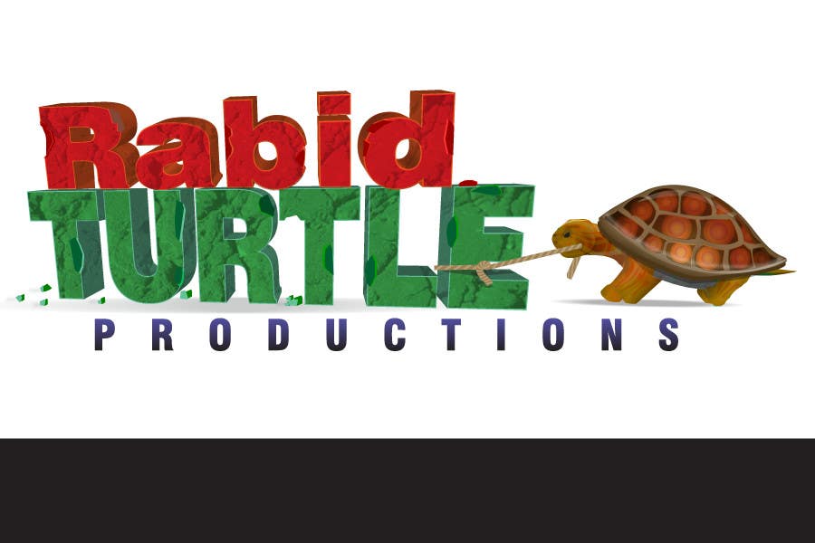 Penyertaan Peraduan #68 untuk                                                 Logo Design for Rabid Turtle Productions
                                            