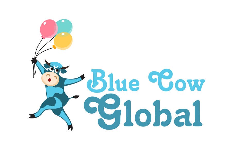 Penyertaan Peraduan #303 untuk                                                 Design a Logo for our "Blue Cow Global"
                                            