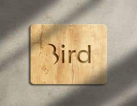 #46 untuk Logo with name: &quot;Bird&quot; for my wood projects. oleh rejuar123