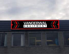 #178 untuk Design a sign for Vanderwal Equipment oleh graphixstudioo