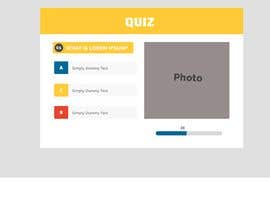 #10 pentru Redesign Homescreen of Quiz App de către sk1354607