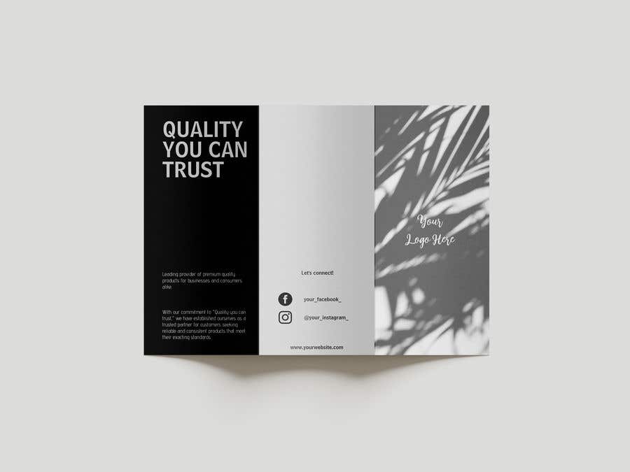 Kilpailutyö #39 kilpailussa                                                 Design a tri fold brochure for printing
                                            