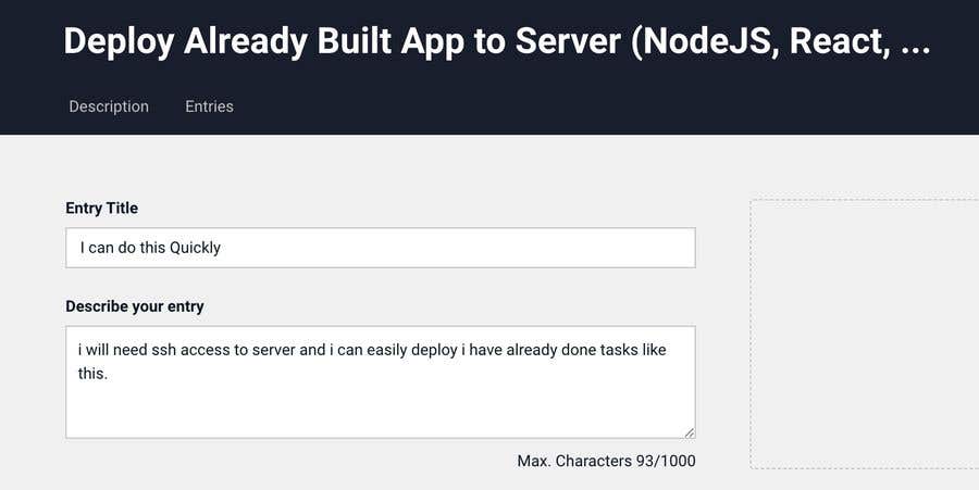 Intrarea #11 pentru concursul „                                                Deploy Already Built App to Server (NodeJS, React, Mongo)
                                            ”