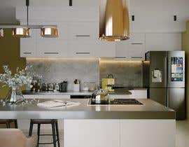 #66 pentru Design kitchen/living space de către jandejesus