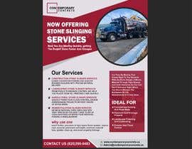 #88 untuk Stone Slinger Services Flyer/Brochure/emailbrochure oleh Ahmadakram