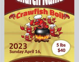 #154 untuk Design Crawfish Festival Flyer or poster oleh dynamicgrap
