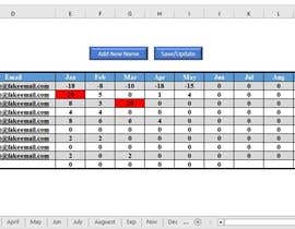 #19 for Excel attendance tracking sheet by client by event af sareheshak