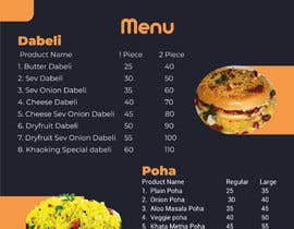 chandandebnath96 tarafından menu design for restaurant khaoking için no 80