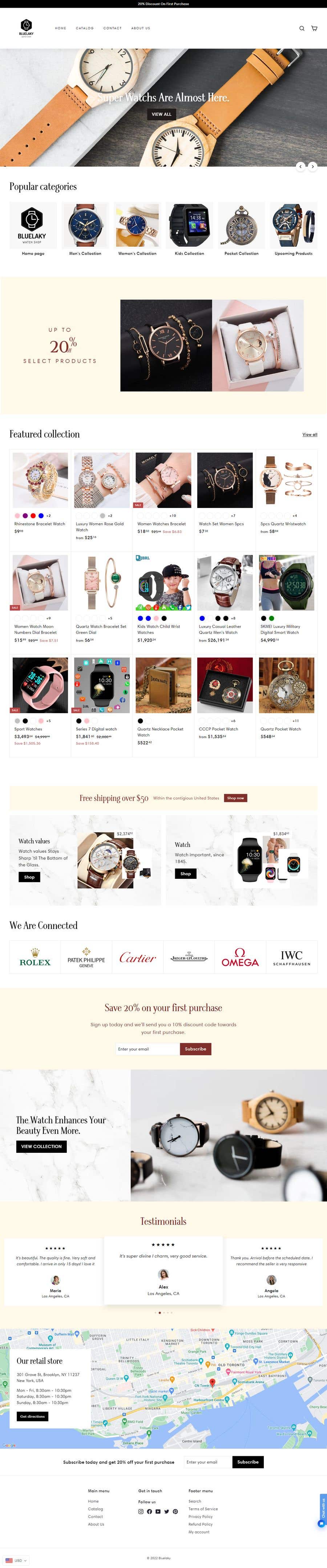 Penyertaan Peraduan #14 untuk                                                 Design Shopify Store Front Page
                                            