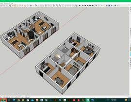 #77 for Sketchup 2022 house 2 floor by sohag0924