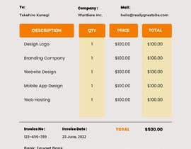 #22 za Need a Numbers compatible ready to use invoice template that is luxurious high end NO VECTOR FILES od hshysupport