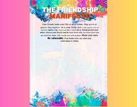 #300 pentru Poster Design for The Friendship Manifesto - 27/03/2023 11:41 EDT de către DesiignerPanda