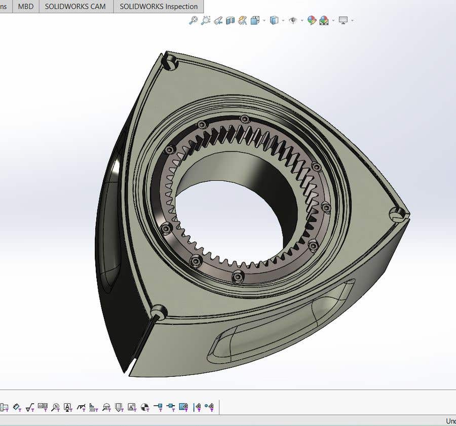 Intrarea #39 pentru concursul „                                                3D printed Wankel motor
                                            ”