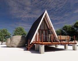 #22 for Architecture needed to 3D Design a small guesthouse inside huge rocks by santohusain49