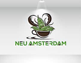 #413 untuk Logo for Neu Amsterdam Coffeehouse oleh oldesignr
