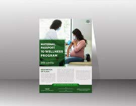 #34 untuk Flyer for Maternal Passport to Wellness oleh makvect