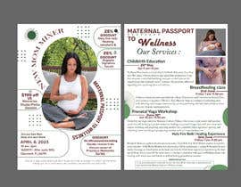 #45 для Flyer for Maternal Passport to Wellness от Liya5492