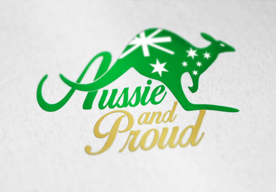 Bài tham dự cuộc thi #114 cho                                                 Design a Logo for "Aussie and Proud"
                                            