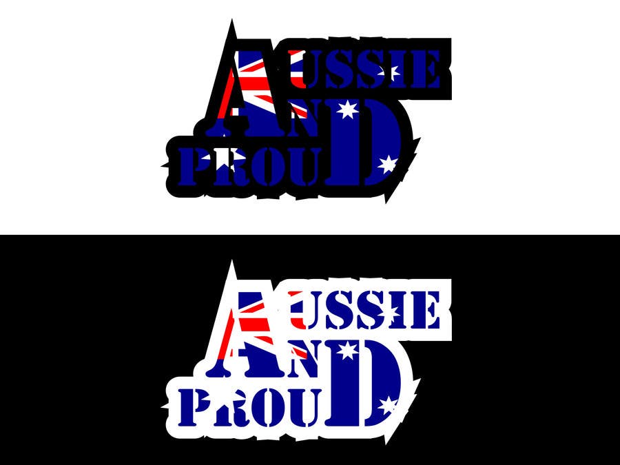 Bài tham dự cuộc thi #105 cho                                                 Design a Logo for "Aussie and Proud"
                                            