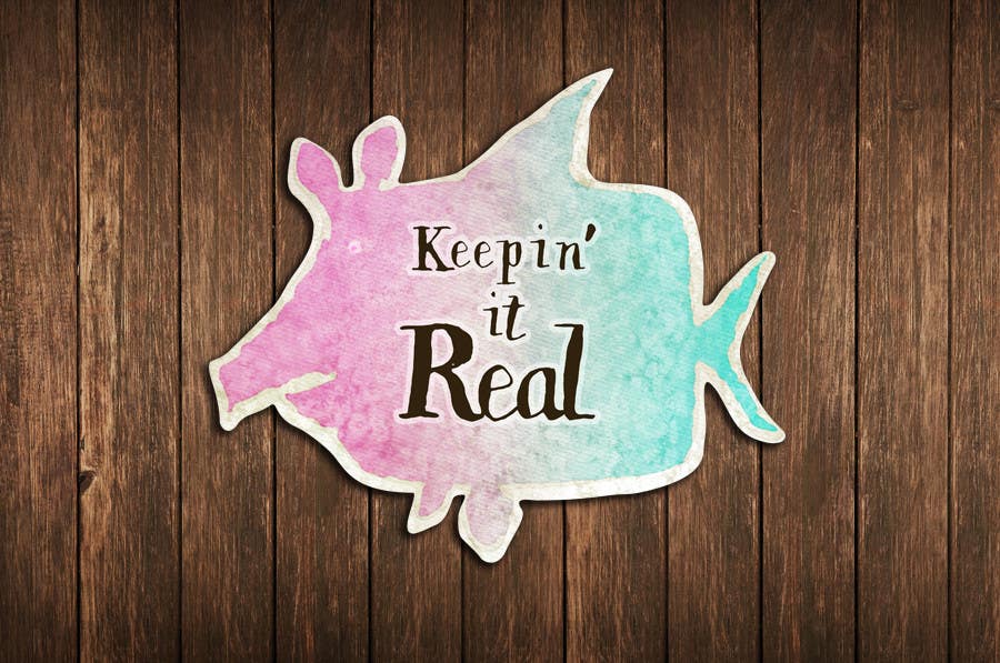 Penyertaan Peraduan #109 untuk                                                 Design a Logo for "Keepin' it Real"
                                            