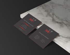 #139 untuk square business card design BLACK/RED/GREY colors 35153 oleh vectyx