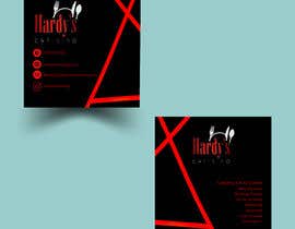 #136 ， square business card design BLACK/RED/GREY colors 35153 来自 pixeliahab