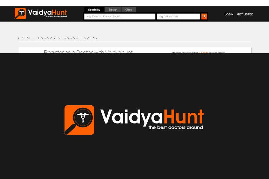 Konkurrenceindlæg #32 for                                                 Design a Logo for VaidyaHunt
                                            