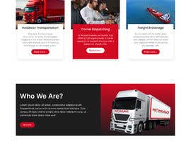 chamelikhatun544 tarafından create a mobile responsive landing page for a trucking company için no 74
