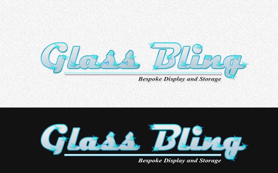 Kandidatura #137për                                                 Logo Design for Glass-Bling Taupo
                                            