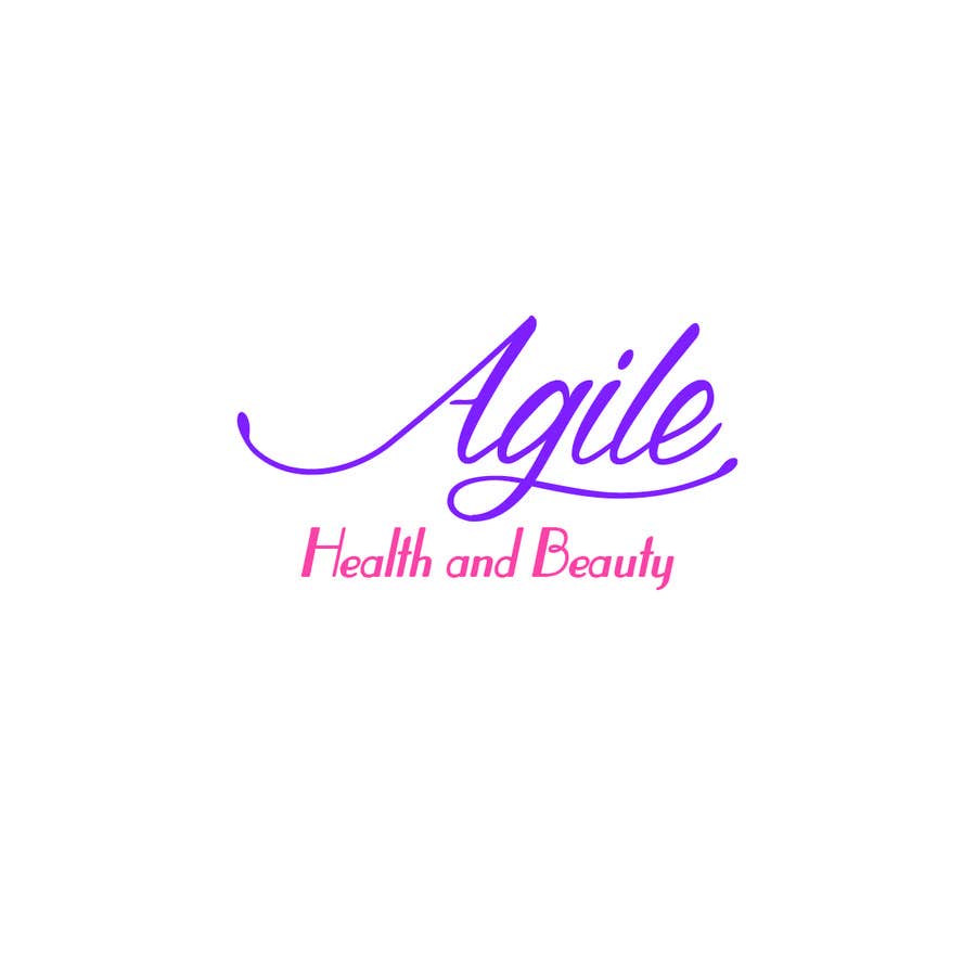 Participación en el concurso Nro.49 para                                                 Design a small logo with text "Agile Health and Beauty" - 120x30 px
                                            