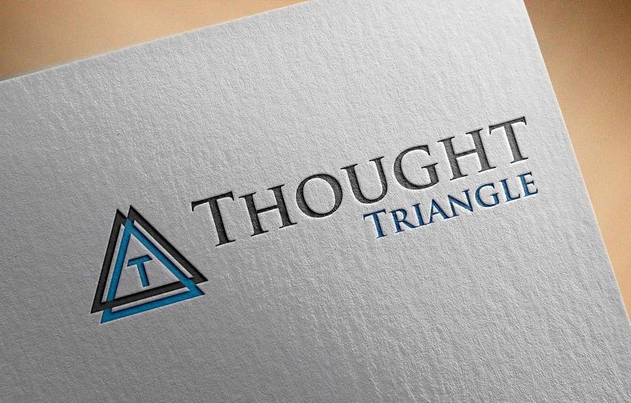 Bài tham dự cuộc thi #34 cho                                                 Design a Logo for a writing service provider - Thought Triangle
                                            