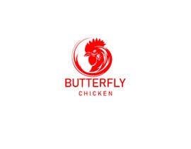 #1248 для Butterfly Chicken Logo от arifulislam01854