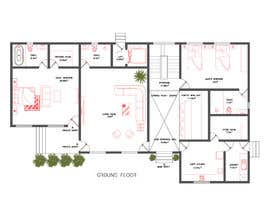 ssquaredesign tarafından Concept Floor Plan Design for G+2 Villa in Dubai için no 84