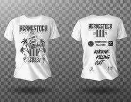 #93 Create a design for a rock / metal festival t shirt részére zaviyar101 által