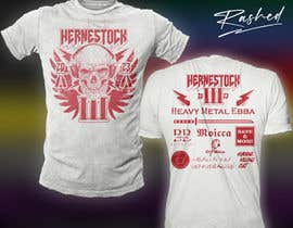 #68 Create a design for a rock / metal festival t shirt részére rashedul1012 által