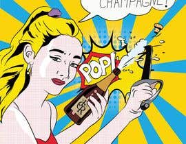 #72 untuk Lichtenstyle style image for sabering Champagne oleh khambaitkirann
