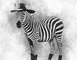#38 для Tattoo Design for Zebra in Cowboy Boots &amp; Cowboy Hat от utku4