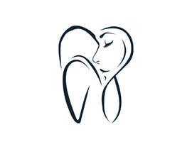 #178 untuk Logo design - Line drawing of feminine tooth oleh ibrahimbronze