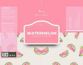 #23 pentru Watermelon Sugar Scrub label design de către Piuffin