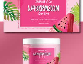 #199 pentru Watermelon Sugar Scrub label design de către BaselMaz