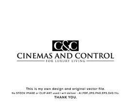 #1354 para Cinemas and Control Iconic Logo Redesign por baproartist