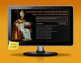 #4 για Graphic Design for One page web site for the Saint Of the Internet: St. Isidore of Seville από designsektor