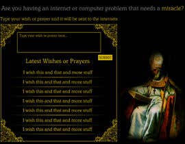 #5 untuk Graphic Design for One page web site for the Saint Of the Internet: St. Isidore of Seville oleh joka232