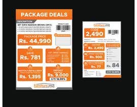 Nro 30 kilpailuun Design Two Pricetags for Package (A5 size) and Item (A8 size) käyttäjältä joyantabanik8881