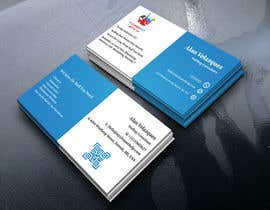 Nro 45 kilpailuun Create a Professional business card using FIGMA käyttäjältä almahdia945
