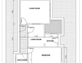#25 para 2D floor plan por Nanomute